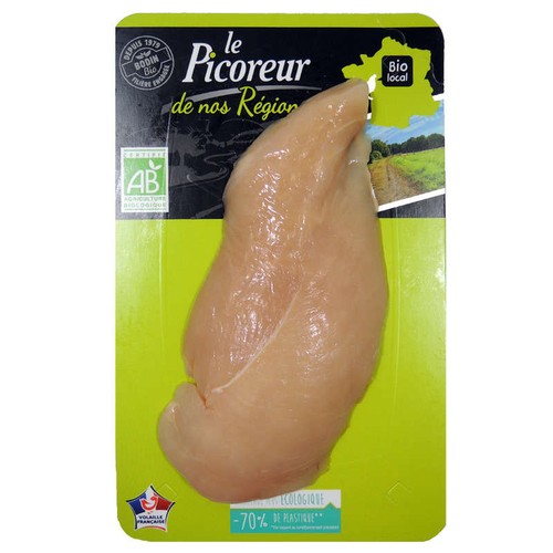 Le Picoreur Escalope Extra Fine Bio 125g