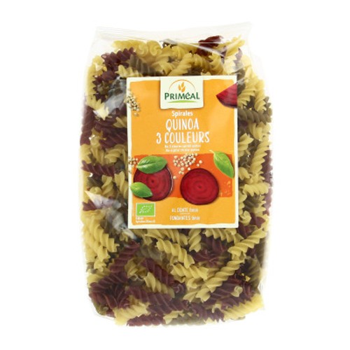 [Par Naturalia] Priméal Spirales 3 Couleurs Blé & Quinoa Bio 500g