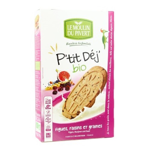 [Par Naturalia] Moulin Du Pivert P'Tit Déj Fruits & Graines Bio 190g