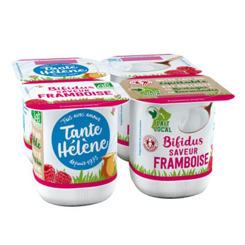 Tante Hélène Bifidus Saveur Framboise 4X125G