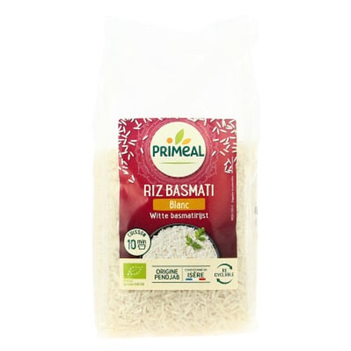 Primeal Riz Basmati Blanc Bio 500g