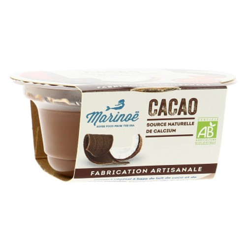 [Par Naturalia] Algues Marinoe Dessert Végétal Cacao Bio 100g