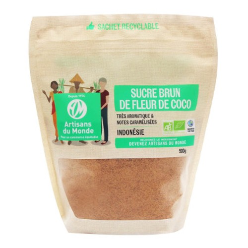 [Par Naturalia] Artisans Du Monde Sucre De Fleur De Coco Bio 500g