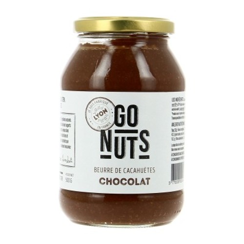 [Par Naturalia] Go Nuts Beurre de Cacahuètes au Chocolat Bio 500g