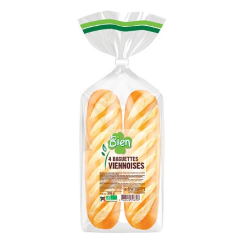 [Par Naturalia] Bien Baguette Viennoise Bio x4-340g