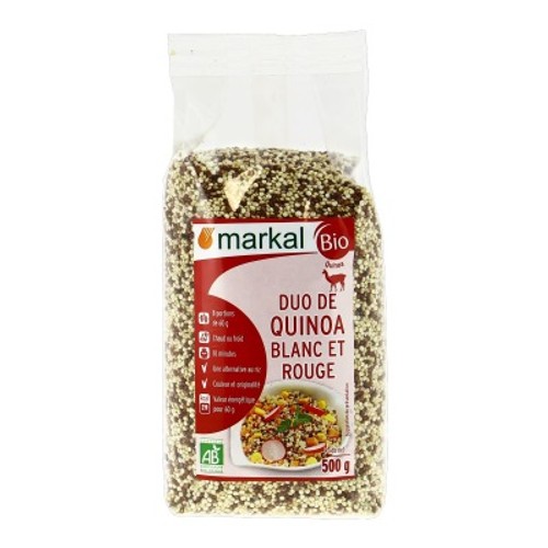 [Par Naturalia] Markal Duo De Quinoa Blanc Et Rouge Bio 500g