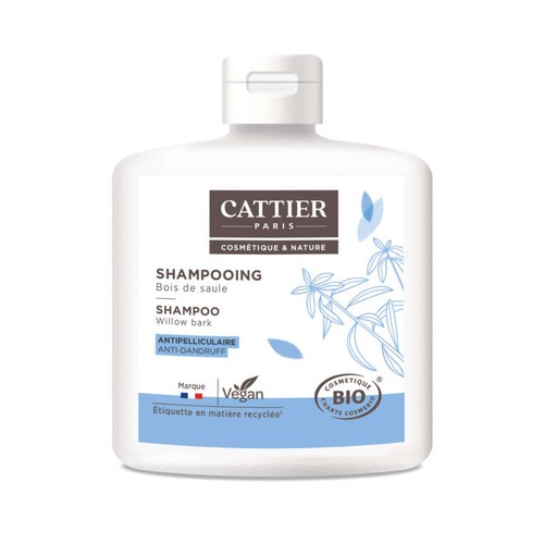 [Par Naturalia] Cattier Shampooing Bois De Saule - Antipelliculaire - 250ml