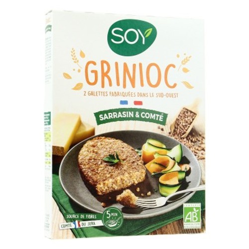 [Par Naturalia] Soy Galettes Bio Grinioc Sarrasin Comté 2x100g