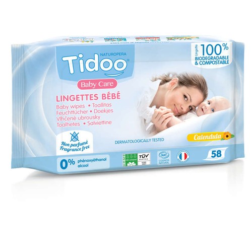 [Par Naturalia] Tidoo Care Lingettes au Calendula x58