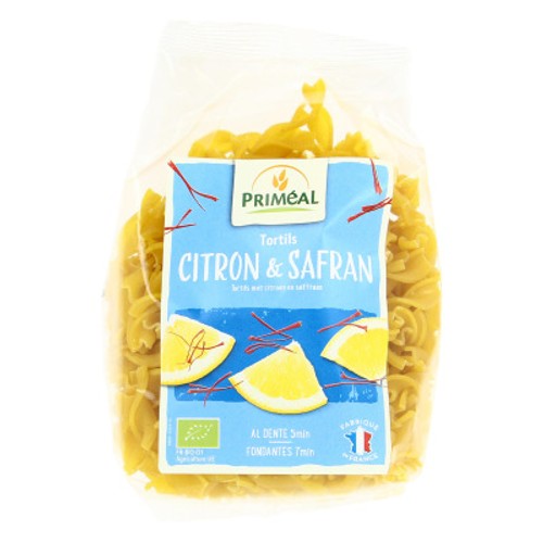 [Par Naturalia] Priméal Tortils Au Citron Et Au Safran Bio 250g