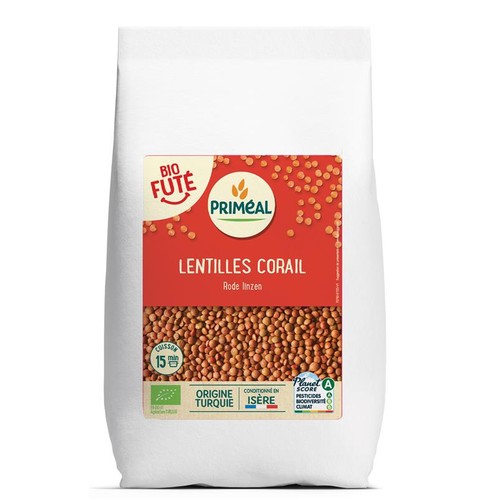 Priméal Lentilles Corail 1kg