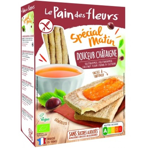 [Par Naturalia] Le Pain des Fleurs Tartines Châtaigne Spécial Matin 230g