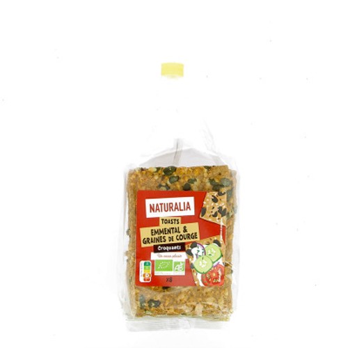 Naturalia Toasts Emmental Courge 200g