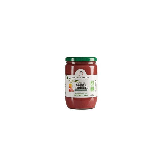 [Par Naturalia] Coteaux Nantais Purée de Pommes Framboises sans Sucres Ajoutés Bio 630g