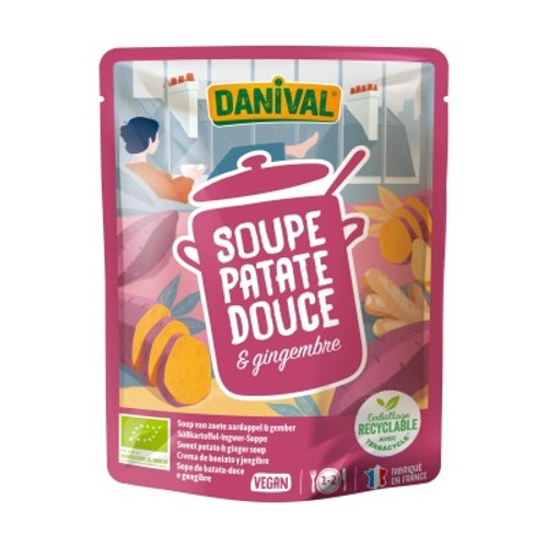 [Par Naturalia] Danival Soupe À La Patate Douce Et Gingembre Bio