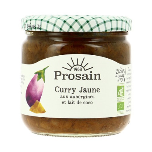 [Par Naturalia] Prosain Curry D'Aubergines Bio 345g
