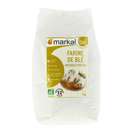 [Par Naturalia] Markal Farine de Blé Intégrale T150 Bio 1kg