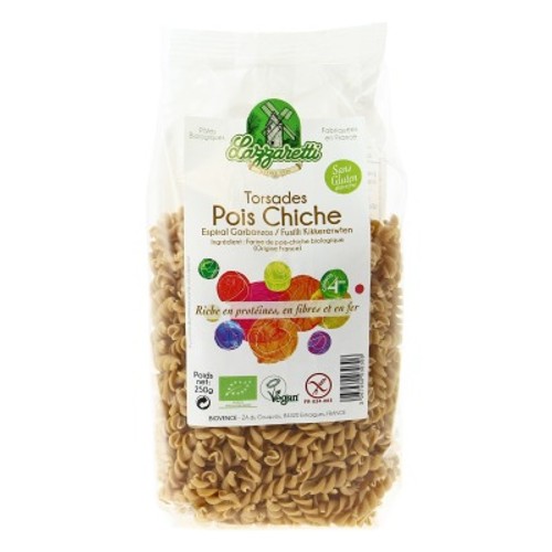 [Par Naturalia] Lazzaretti Torsades Aux Pois Chiches Bio 250g