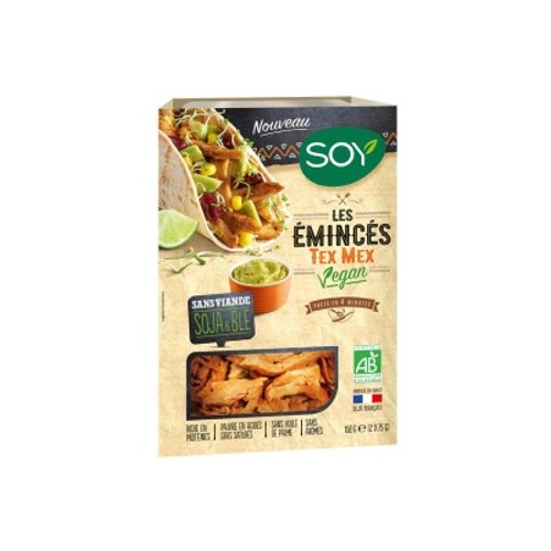 [Par Naturalia] Soy Emincés Tex Mex Vegan Soja & Blé sans Viande Bio 150g