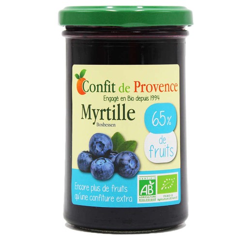 [Par Naturalia] Confit De Provence Spécialité de myrtille Bio 300g