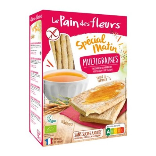 [Par Naturalia] Le Pain des Fleurs Tartines Multigraines Spécial Matin 230g