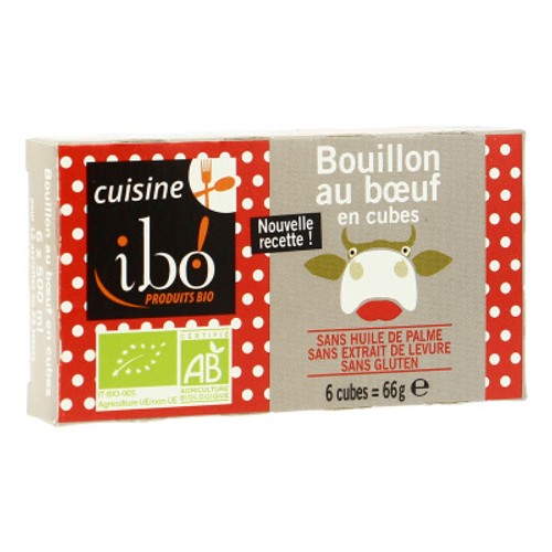 [Par Naturalia] Ibo Bouillon De Bœuf En Cubes Bio