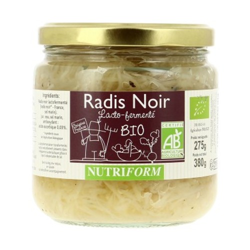 [Par Naturalia] Nutriform Radis Noir Lacto-Fermenté Bio 380g