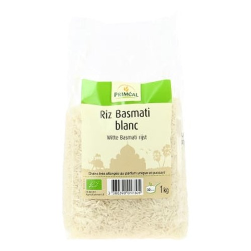 Primeal Riz Basmati Blanc Bio 1Kg