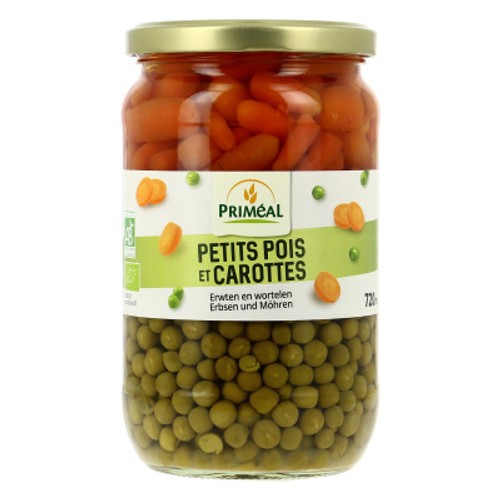 [Par Naturalia] Priméal Petits Pois Carottes Bio 660g