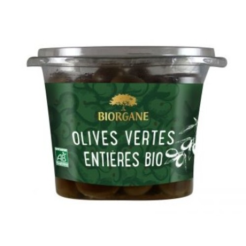 [Par Naturalia] Biorgane Olives Vertes Entières Bio 250g