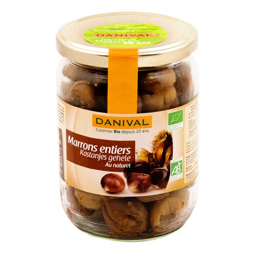 [Par Naturalia] Danival Marrons Entiers Au Naturel Bio 320g
