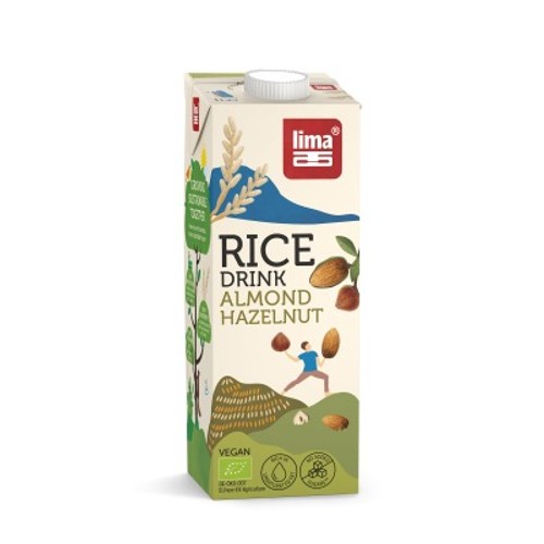 [Par Naturalia] Lima Boisson Au Riz Rice Drink Noisette & Amande Bio 1L