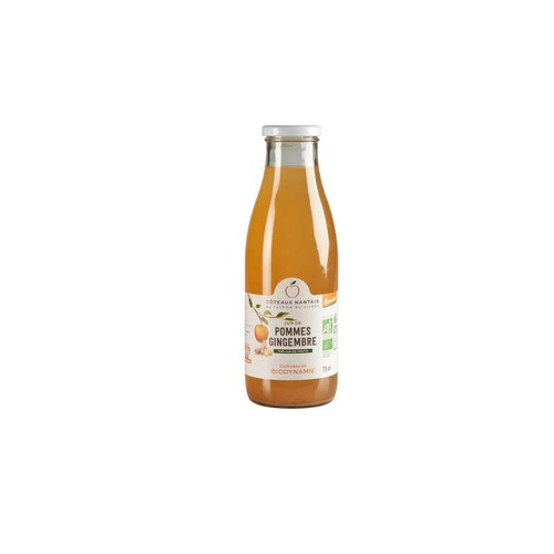 [Par Naturalia] Coteaux Nantais Jus De Pommes Et De Gingembre Demeter 75cl