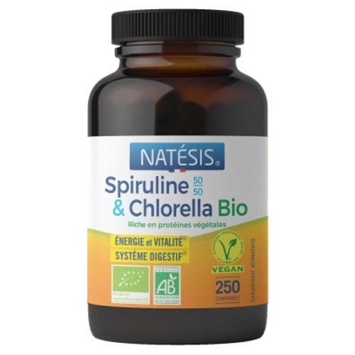 [Para] Natésis Spiruline & Chlorella 250 Comprimés