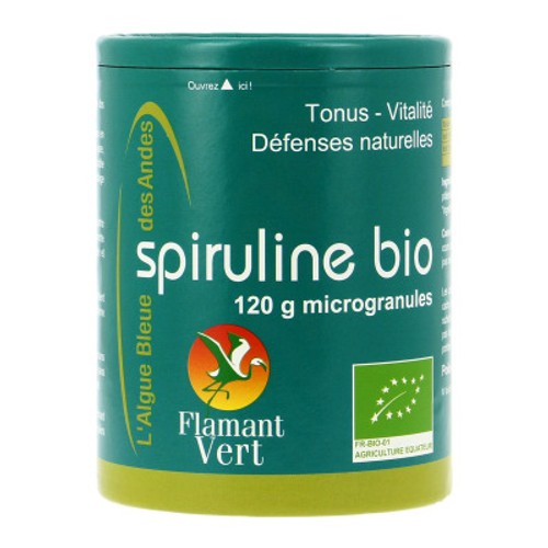 [Par Naturalia] Flamant Vert Spiruline Microgranules 120g