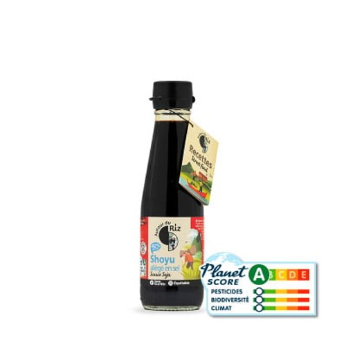 Autour du Riz Sauce Soja Shoyu Allégé en Sel 200ml