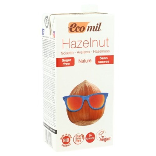 [Par Naturalia] Ecomil Boisson À La Noisette Sans Sucres Et Sans Gluten Bio 1L