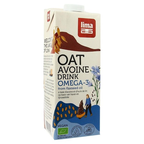 Lima Boisson Avoine Omega 3 1L