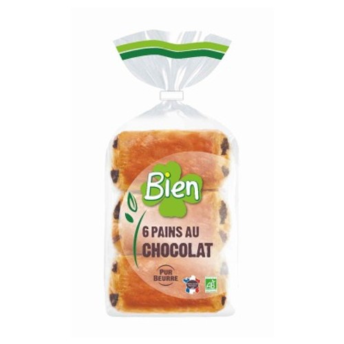 [Par Naturalia] Bien Pains Au Chocolat Bio 6x45g