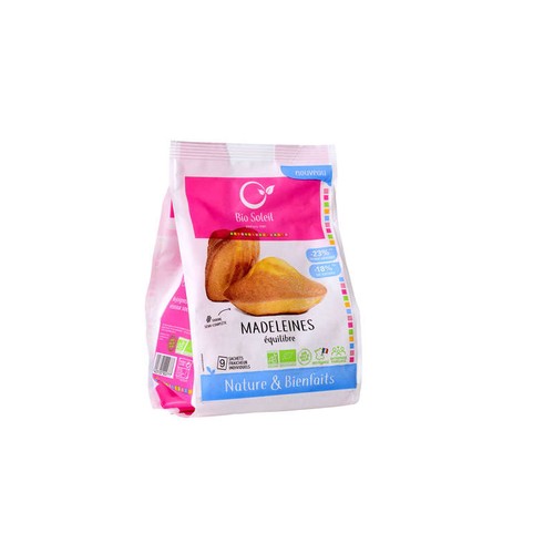Bio soleil Madeleines équilibre Bio 200g
