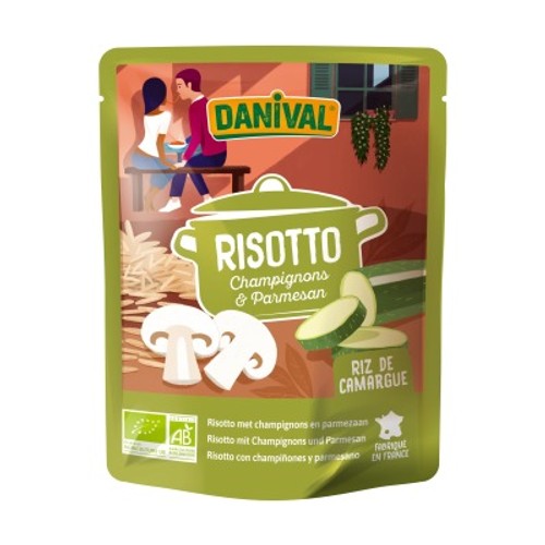 [Par Naturalia] Danival Risotto Crémeux Aux Champignons Bio 250g