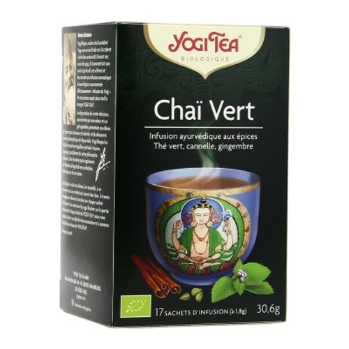 [Par Naturalia] Yogi Tea Yogi Tea Chai Vert 17 Infusions Bio