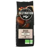 Destination Cafe Café Doux Moulu Filtre 100% Arabica Bio 250G