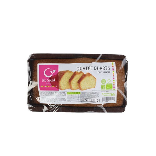 [Par Naturalia] Biosoleil Quatre Quarts Pur Beurre Bio 260g