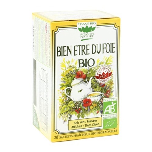 [Par Naturalia] Romon Nature Bien Etre Du Foie 20 Sachets Bio