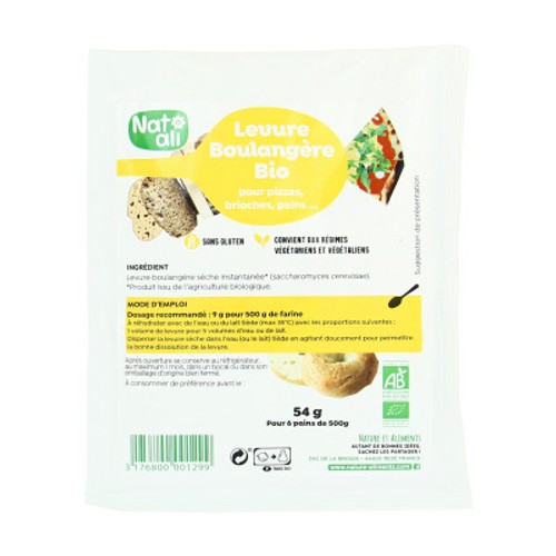 [Par Naturalia] Levure Boulangère Bio 54g