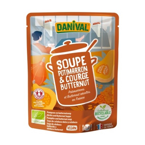 [Par Naturalia] Danival Soupe De Potimarron & Butternut Bio 50cl
