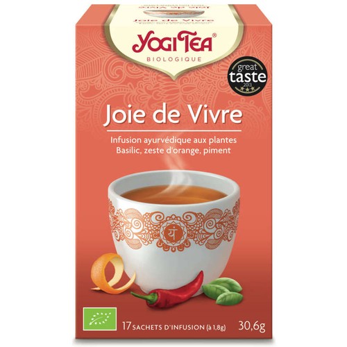 [Par Naturalia] Yogi Tea Yogi Tea Joie De Vivre - 17 Infusions Bio