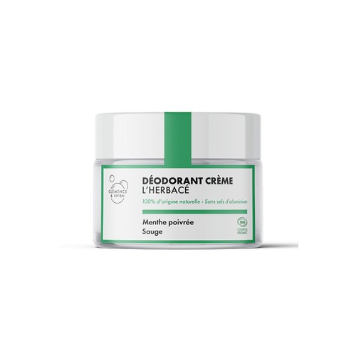 [Par Naturalia] Clémence & Vivien Baume déodorant Herbacé menthe poivrée et sauge 50g