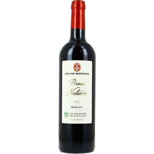 [Par Naturalia] Gérard Bertrand Prima Nature Merlot Bio IGP OC, Rouge 75cl